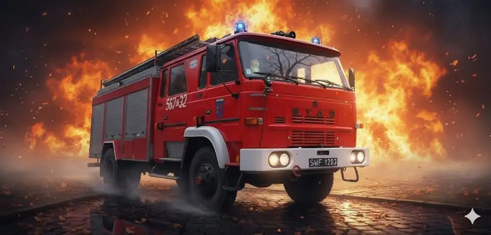 Młodzieżowa Drużyna Pożarnicza z Przytoru rozpoczęła obóz nad jeziorem Ilińsk