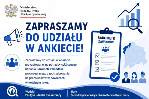 Pracodawcy z regionu mogą wypełnić ankietę Barometru zawodów