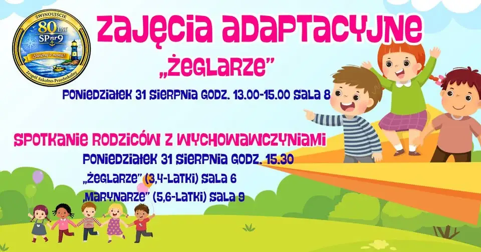 Spotkania rodziców w Zespole Szkolno-Przedszkolnym w Świnoujściu