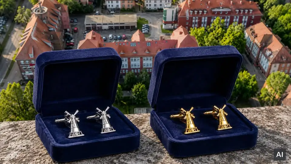 Kontrowersyjny zakup gadżetów premium w Świnoujściu: miasto zamawia broszki i spinki
