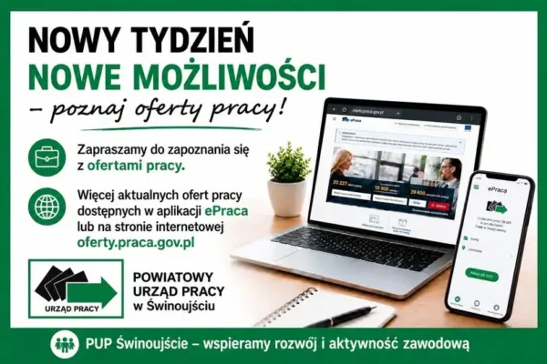 Nowe oferty pracy w Świnoujściu – sprawdź, czy znajdziesz coś dla siebie