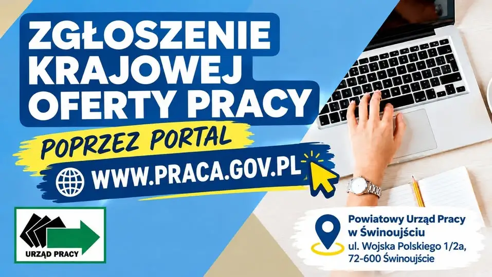Pracodawco, zgłoś ofertę pracy online przez praca.gov.pl