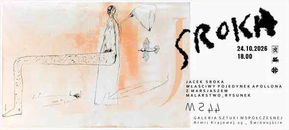 Jacek Sroka w ms44 – wystawa malarstwa i rysunku na wyspie